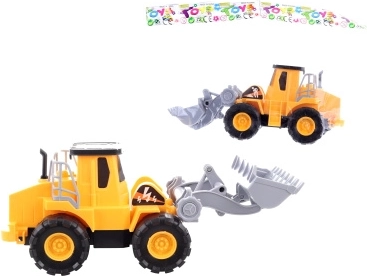 Plastic loader met vliegwiel