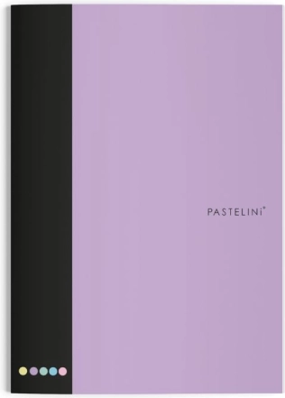 A4 schrift gelinieerd PASTELINI paars