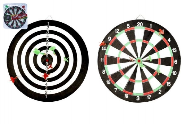 Dubbelzijdig dartbord voor dubbel zoveel plezier