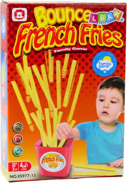 Familievaardigheidsspel Springende Frietjes