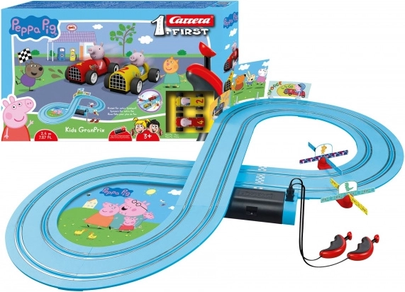 Carrera First racebaan Peppa Pig 2,4 m