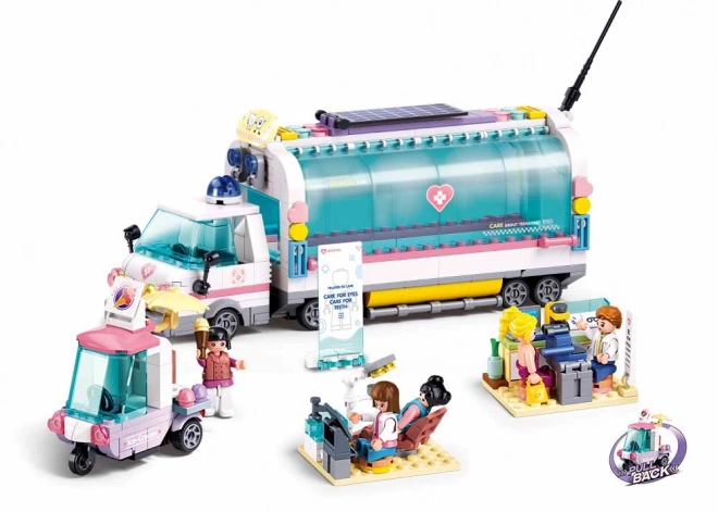Sluban Metropolis Mobiele Zorgauto