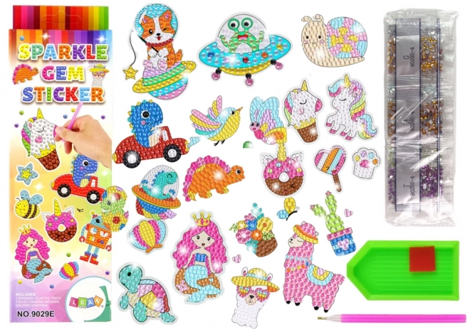 Diamantstickers Diamant Borduren