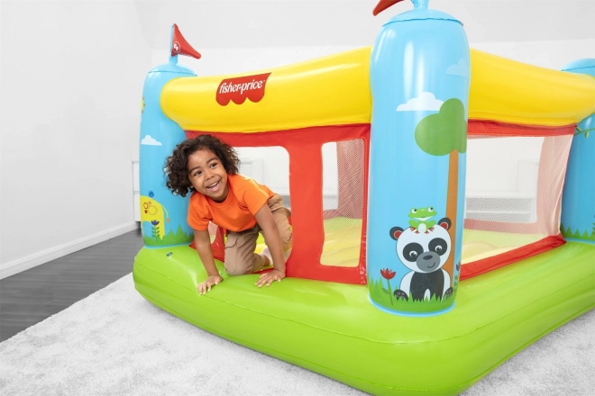 Opblaasbaar springkasteel voor kinderen Fisher-Price