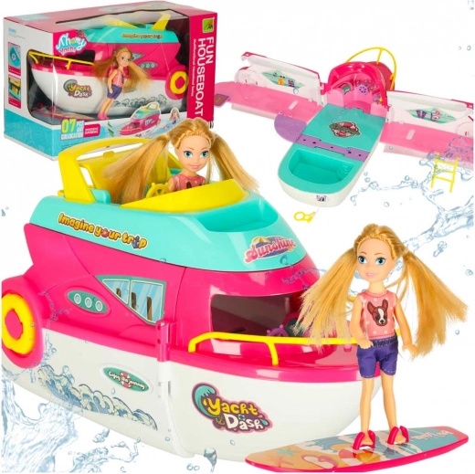 poppenboot Yacht Dash met accessoires