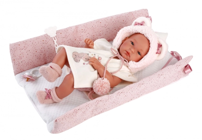 Llorens M635-44 kleding voor pasgeboren pop NEW BORN maat 35-36 cm