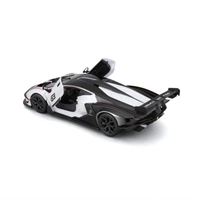 Bburago 1:24 Race Lamborghini Essenza SCV12 – Wit