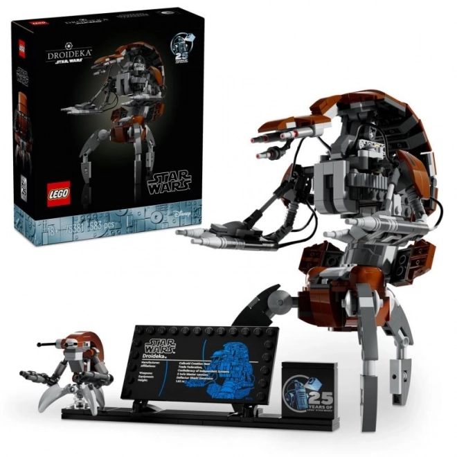 Lego Star Wars Droideka ter gelegenheid van 25e verjaardag