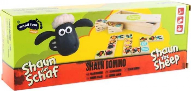 Houten domino Shaun het Schaap