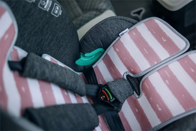 Universele inleg voor autostoeltjes en kinderwagens FreeON in wit-roze kleur