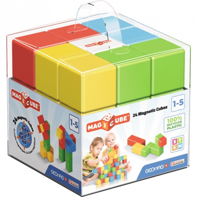Geomag Magicube Volledig Kleur 24 stuks