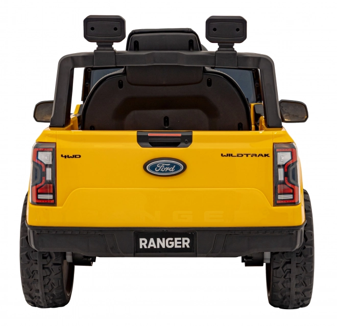 Kinder elektrische auto Ford Ranger Lift Geel