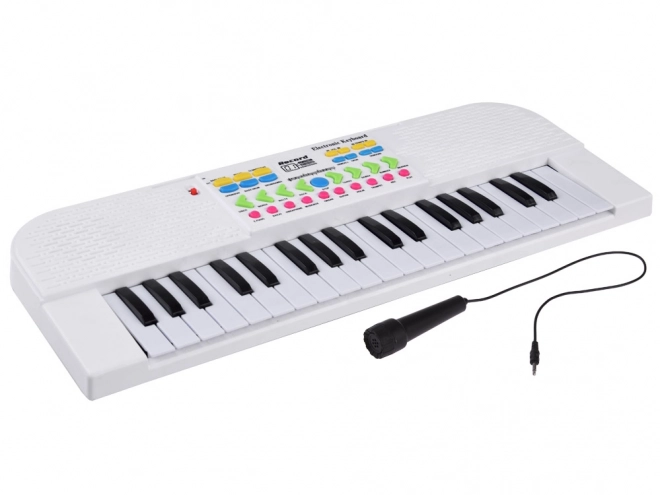 Elektronisch keyboard voor kinderen met microfoon