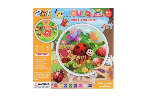 Creatieve set gips schilderen Insecten
