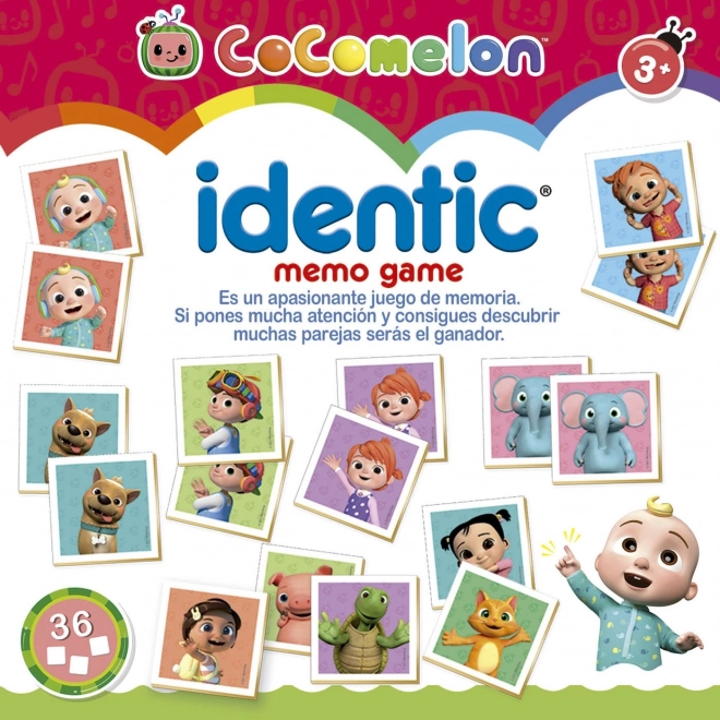 Pexeso CoComelon 36 kaartjes
