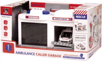 Ambulance speelfigurenset – garage