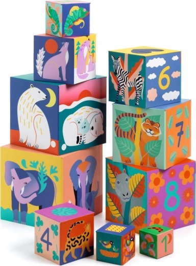 Hoog stapelen en in elkaar schuiven