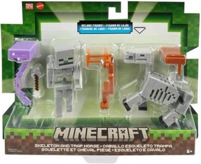 Minecraft figuur Ravager en Raid 2-pack
