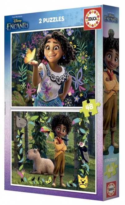 Puzzel Encanto 2x48 stukjes