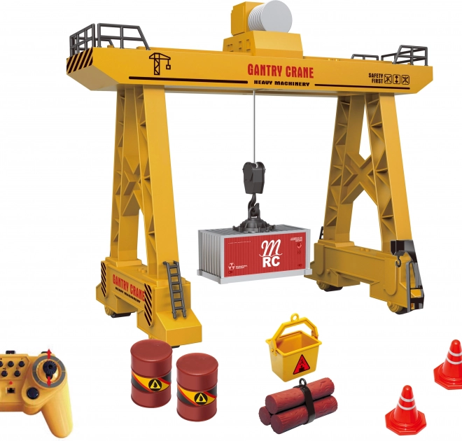 RC portaalkraan met afstandsbediening 33x17x27 cm
