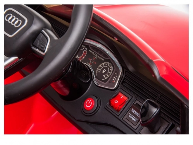 Elektrische auto Audi RS Q8 wit – Rood