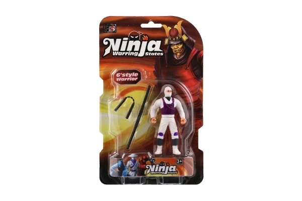 Ninja-figuur met accessoires 10 cm