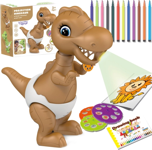 Woopie dinosaurus-projector om te tekenen met stiften
