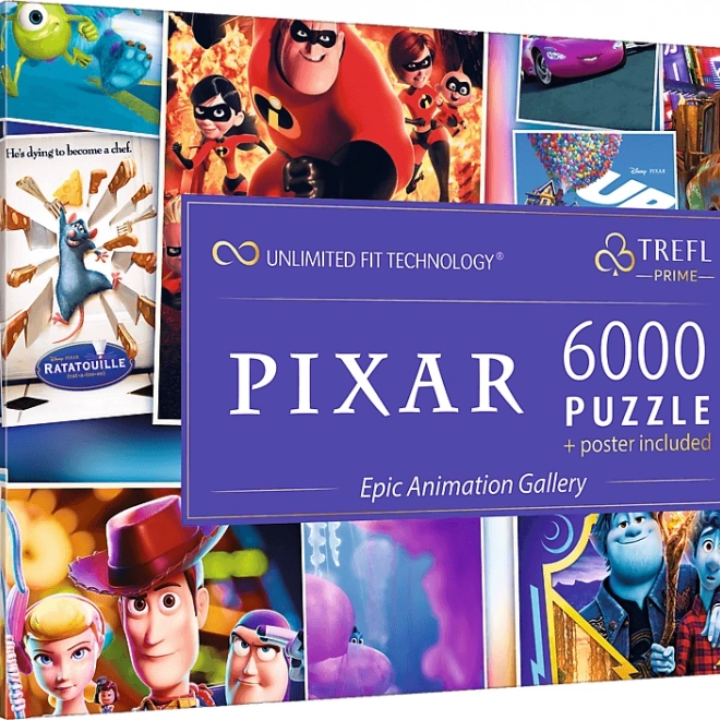 TREFL Puzzel Epische Galerie Disney Pixar 6000 stukjes