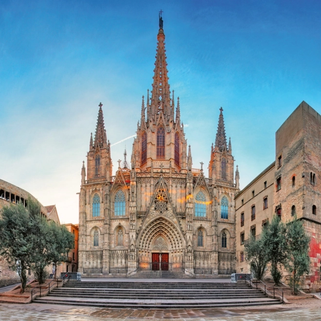 Muurkalender Barcelona 2026, 30 x 30 cm