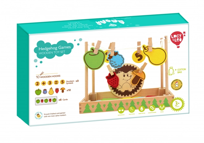 Lucy & Leo Egel - Educatief reken speelgoed voor kinderen