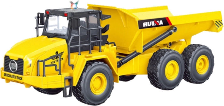 Realistische kippende laadbak en gedetailleerde afwerking