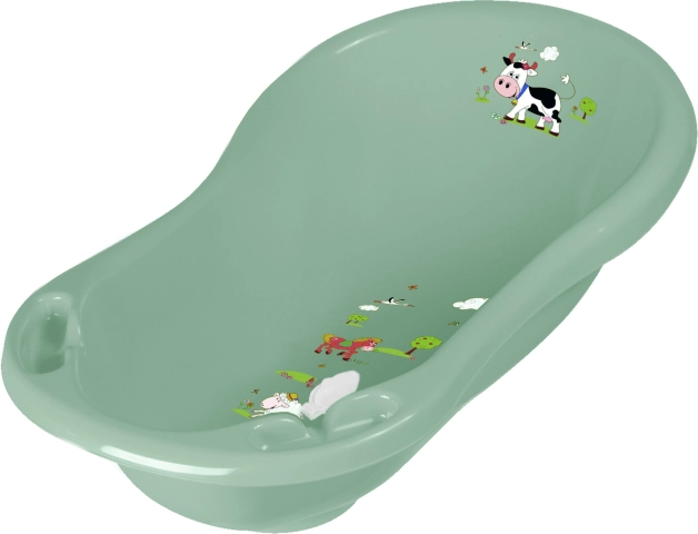 Kinderbadje 84 cm "Funny Farm" met stop, groen