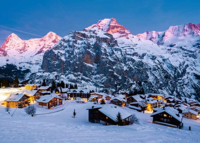 Ravensburger puzzel Mfcrren uit Berner Oberland 1000 stukjes