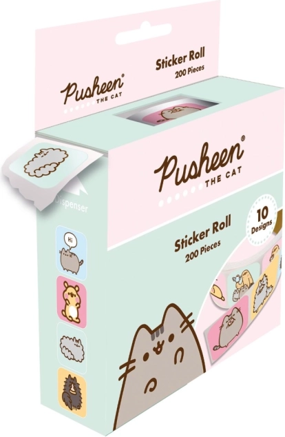 Sticker Set met Pusheen-motief (200 stuks)