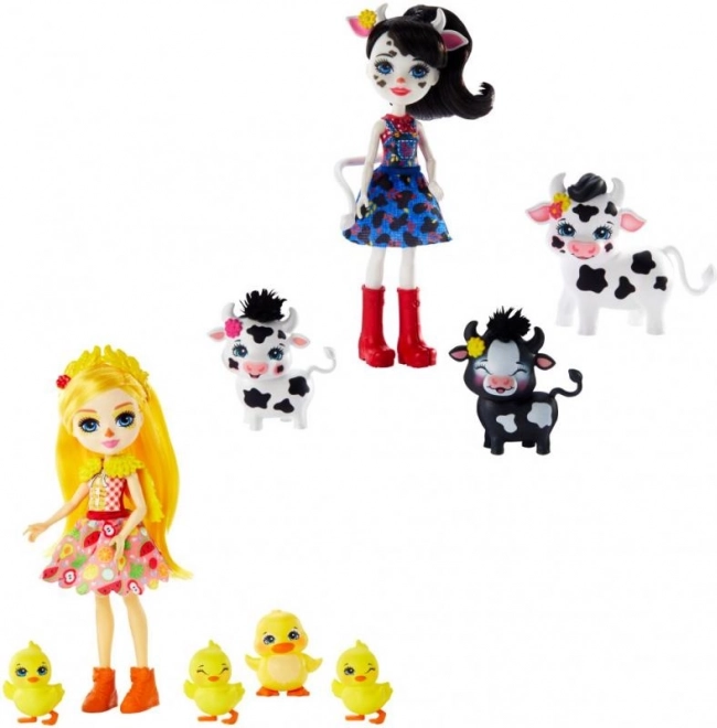 Unieke combinatie van personages en dieren