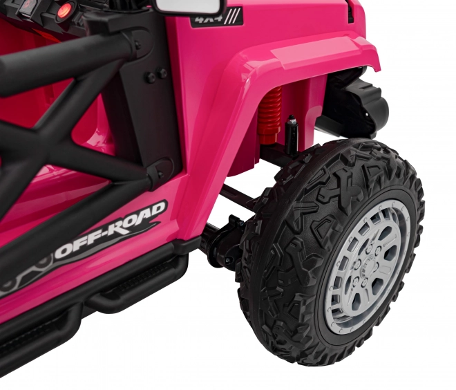 Off Road roze elektrische kinderauto