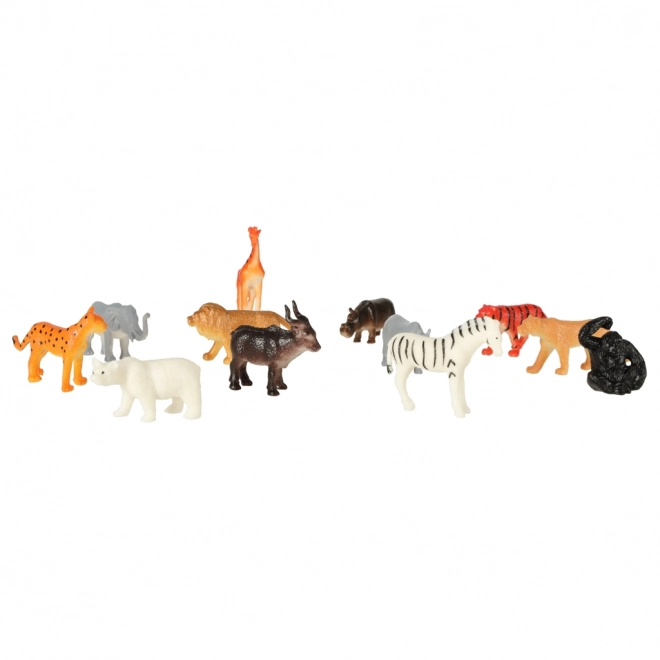 Dierenfiguren - mix van 48 stuks