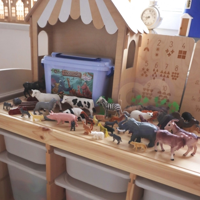 Set dieren WOOPIE XXL 58 stuks