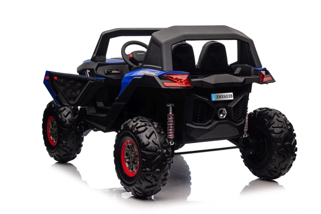 Elektrische kinderbuggy UTV-MX blauw