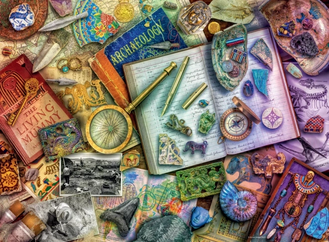 Ravensburger Puzzel Archeologentafel, 500 stukjes