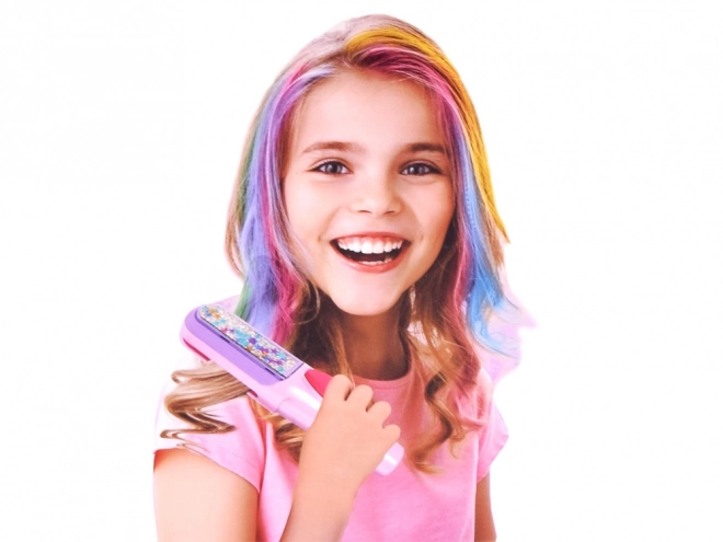 Kleurrijke set krijtjes voor het kleuren van haar