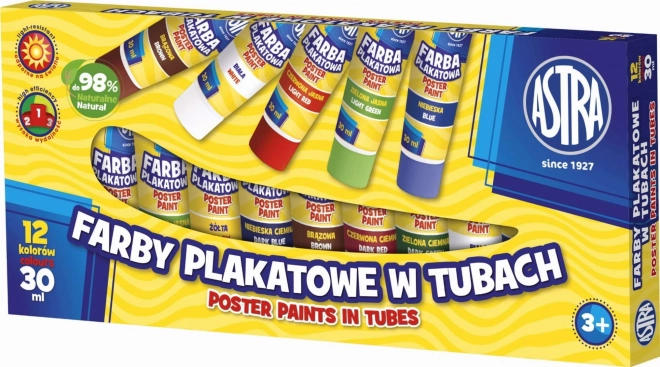 Astra tempera kleuren 12x30ml