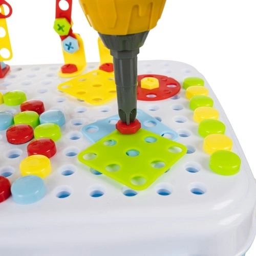 Creatieve mozaïek met schroevendraaier Kruzzel