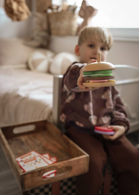 Houten burgerrestaurant WOOPIE GREEN voor kinderen