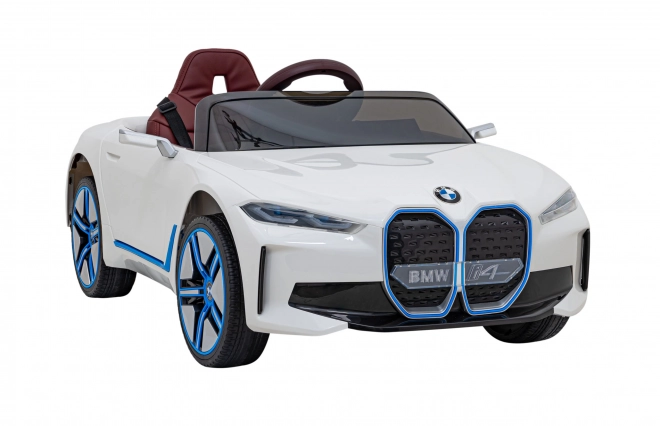 Kinderauto op batterij BMW i4 – Wit