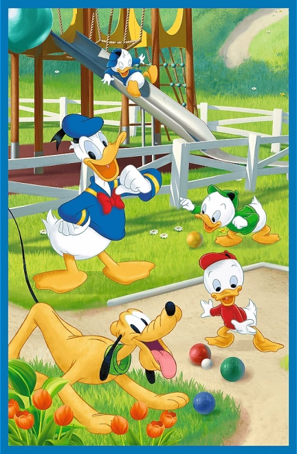 Puzzel Team Mickey Mouse 3x80 stukjes