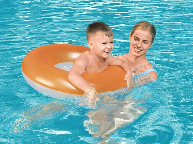 Opblaasbare ring Bestway oranje 76 cm – Oranje