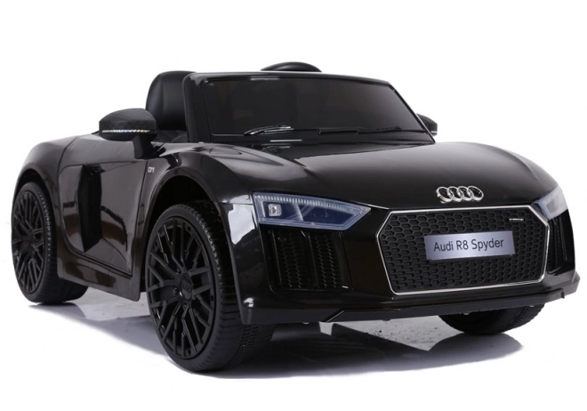 Elektrische kinderauto Audi R8 Spyder zwart