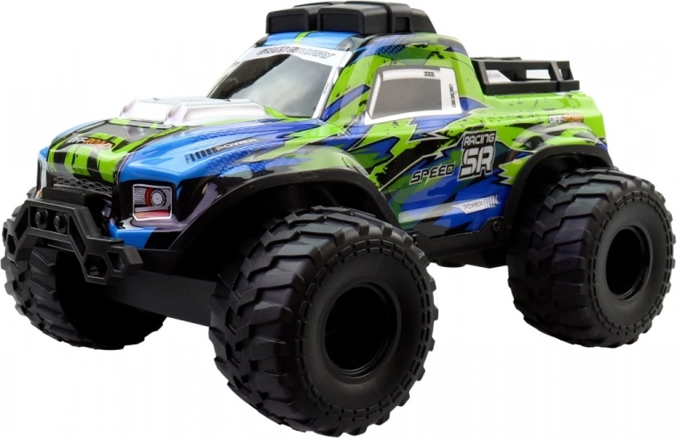 Verhoogd chassis en robuuste bumpers