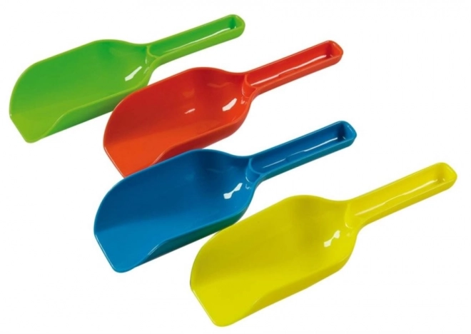 Gekleurde kunststof schep 23 cm